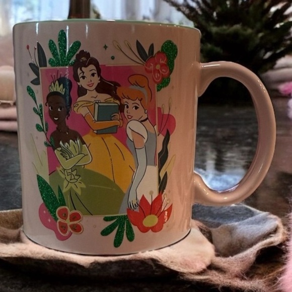 Disney Princess Mug with Pink and Green Accents - Picture 6 of 11